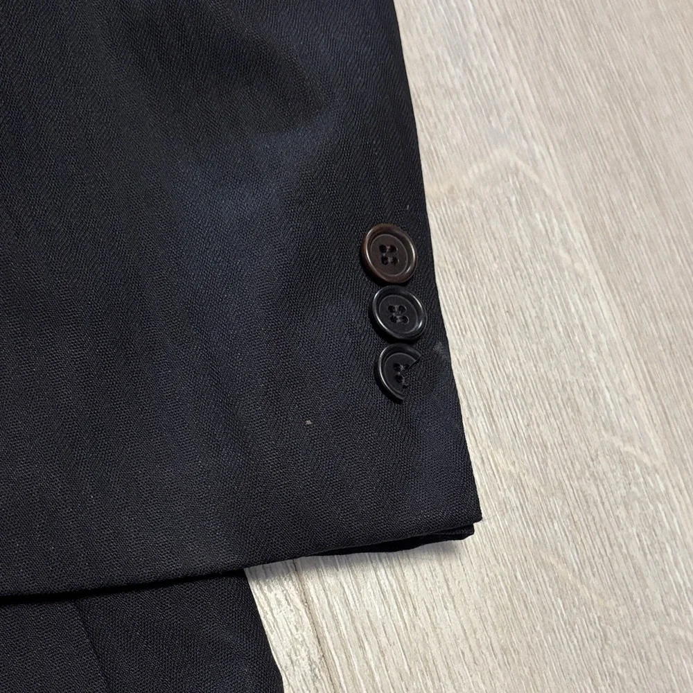🔥BUNDLESALE Hugo Boss Classic Black Sport Coat Blazer Suit Jacket